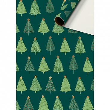 Бумага упаковочная Stewo Tino light green, 0,7 x 2 м